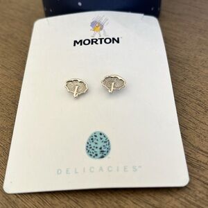 Pierced earrings- Morton Salt Umbrella